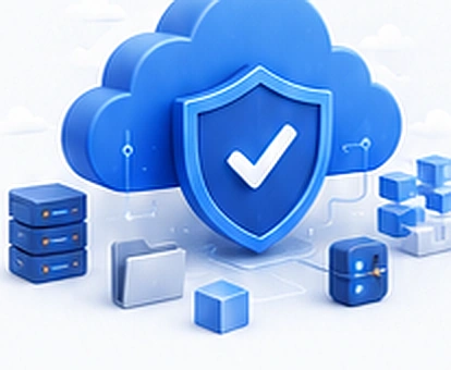 Secure cloud workload illustration
