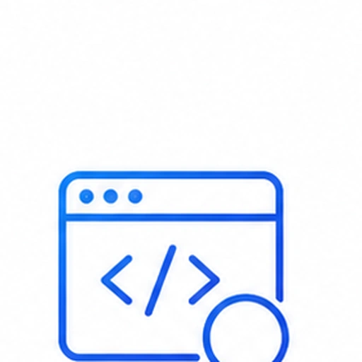 Web application testing icon
