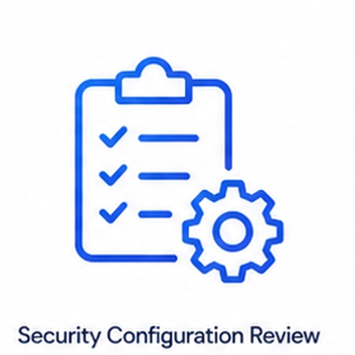 Security configuration review icon
